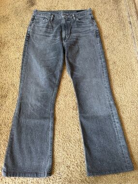 GOLDSIGN Gray Women's Bootcut Jeans Crop or Petite Size 28